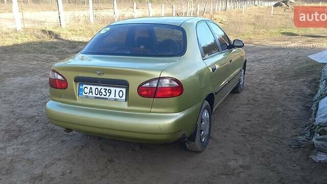 Зелений Деу Ланос, об'ємом двигуна 1.4 л та пробігом 140 тис. км за 3100 $, фото 9 на Automoto.ua