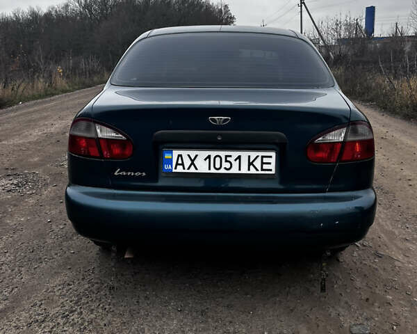 Зеленый Дэу Ланос, объемом двигателя 1.5 л и пробегом 251 тыс. км за 2800 $, фото 1 на Automoto.ua