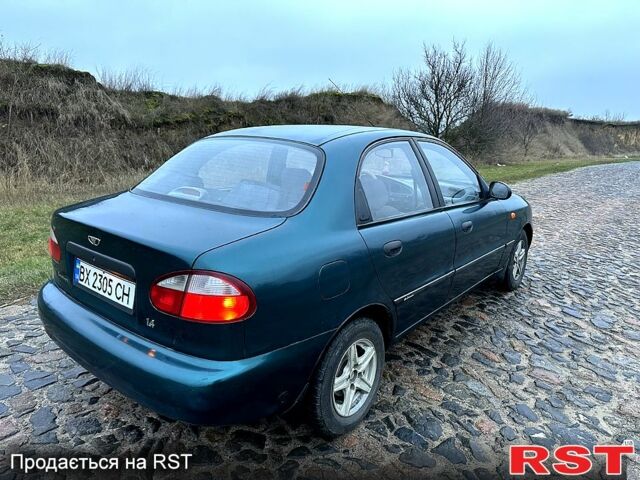 Зеленый Дэу Ланос, объемом двигателя 1.4 л и пробегом 190 тыс. км за 1899 $, фото 3 на Automoto.ua