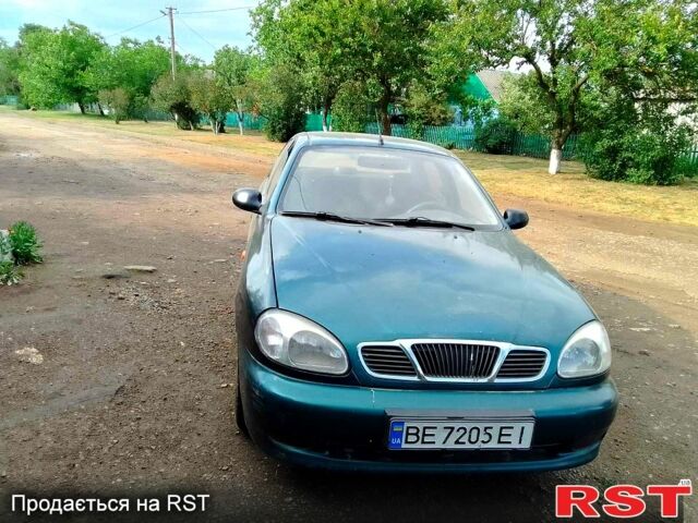 Дэу Ланос 2007 в Николаеве на Automoto.ua Зеленый Дэу Ланос, объемом двигателя 1.4 л и пробегом 234 тыс. км за 1150 $, фото 1 на Automoto.ua