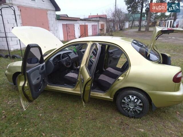 Зелений Деу Ланос, об'ємом двигуна 1.5 л та пробігом 234 тис. км за 1400 $, фото 8 на Automoto.ua