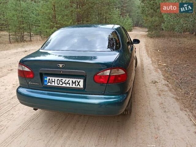 Зелений Деу Ланос, об'ємом двигуна 1.5 л та пробігом 196 тис. км за 3900 $, фото 2 на Automoto.ua
