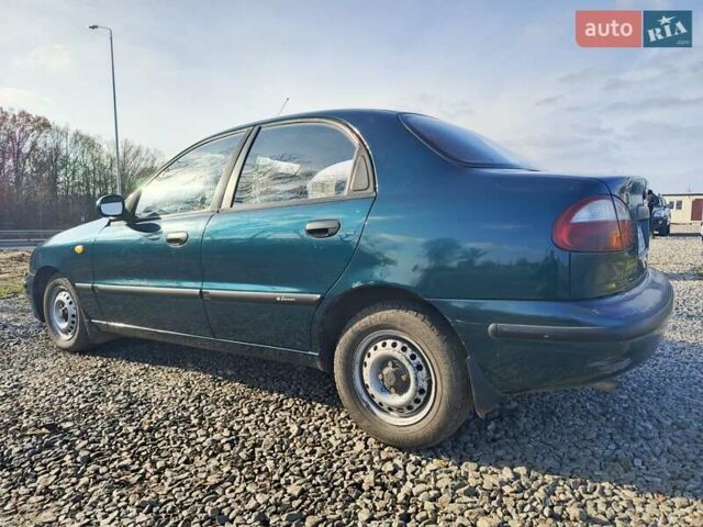 Зеленый Дэу Ланос, объемом двигателя 1.5 л и пробегом 182 тыс. км за 1999 $, фото 10 на Automoto.ua