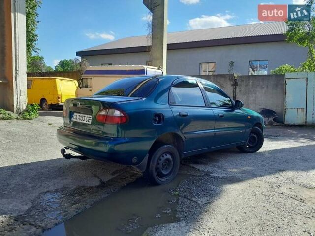 Зеленый Дэу Ланос, объемом двигателя 1.6 л и пробегом 298 тыс. км за 2600 $, фото 6 на Automoto.ua