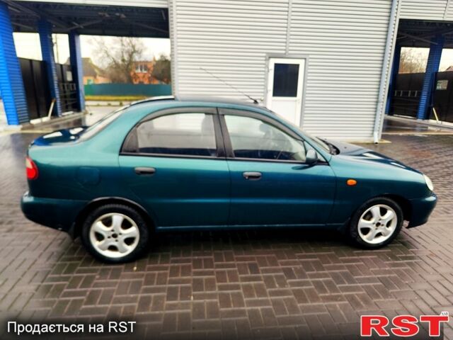 Зеленый Дэу Ланос, объемом двигателя 1.5 л и пробегом 283 тыс. км за 2200 $, фото 5 на Automoto.ua