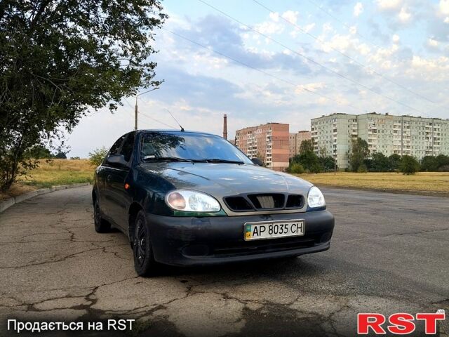 Зеленый Дэу Ланос, объемом двигателя 1.4 л и пробегом 350 тыс. км за 1300 $, фото 1 на Automoto.ua