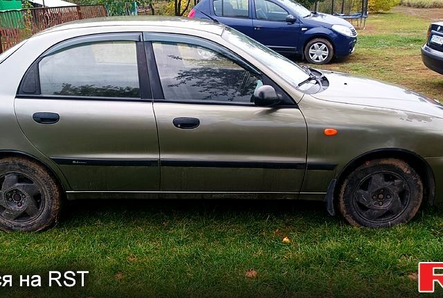 Зеленый Дэу Ланос, объемом двигателя 1.5 л и пробегом 0 тыс. км за 2000 $, фото 3 на Automoto.ua