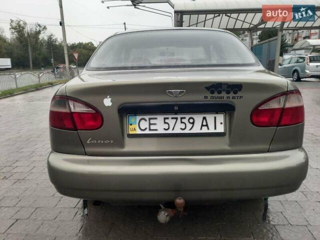 Дэу Ланос 2007 в Тернополе на Automoto.ua Зеленый Дэу Ланос, объемом двигателя 1.5 л и пробегом 176 тыс. км за 2199 $, фото 6 на Automoto.ua