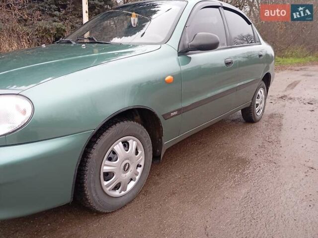 Зеленый Дэу Ланос, объемом двигателя 1.5 л и пробегом 123 тыс. км за 2755 $, фото 5 на Automoto.ua