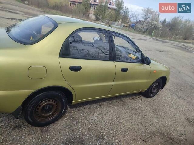 Зеленый Дэу Ланос, объемом двигателя 1.5 л и пробегом 160 тыс. км за 1800 $, фото 10 на Automoto.ua