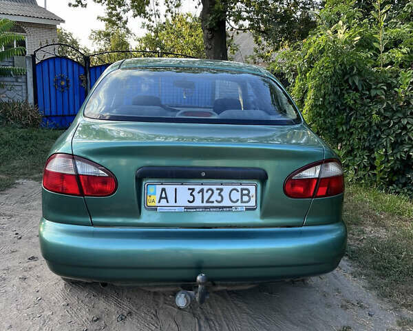 Дэу Ланос 2008 в Киеве на Automoto.ua Зеленый Дэу Ланос, объемом двигателя 1.5 л и пробегом 340 тыс. км за 2100 $, фото 4 на Automoto.ua