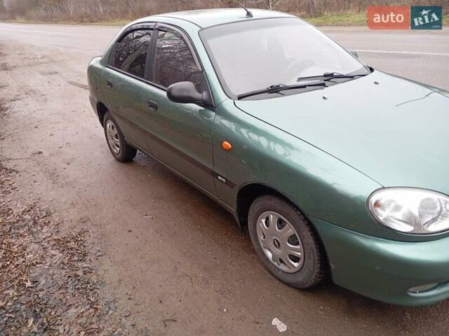 Зеленый Дэу Ланос, объемом двигателя 1.5 л и пробегом 123 тыс. км за 2755 $, фото 1 на Automoto.ua
