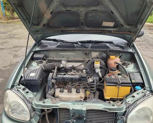 Зеленый Дэу Ланос, объемом двигателя 1.5 л и пробегом 171 тыс. км за 2300 $, фото 13 на Automoto.ua