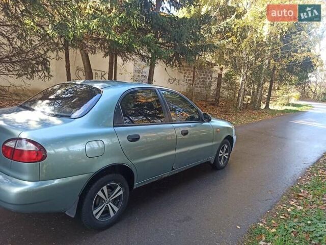 Дэу Ланос 2008 в Ивано-Франковске на Automoto.ua Зеленый Дэу Ланос, объемом двигателя 1.5 л и пробегом 196 тыс. км за 1450 $, фото 7 на Automoto.ua