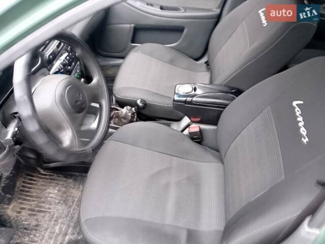 Зеленый Дэу Ланос, объемом двигателя 1.5 л и пробегом 123 тыс. км за 2755 $, фото 7 на Automoto.ua