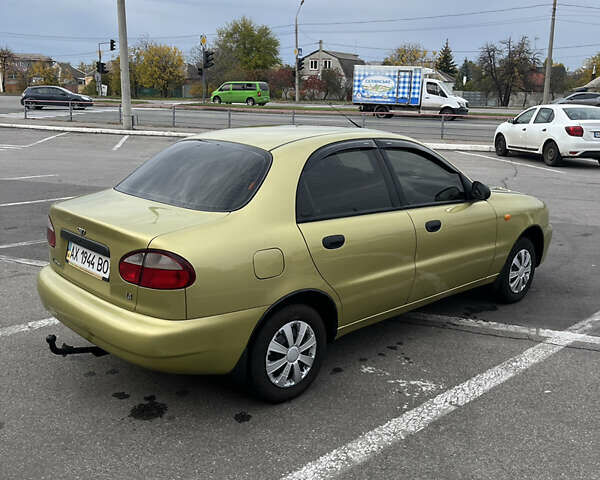Дэу Ланос 2008 в Харькове на Automoto.ua Зеленый Дэу Ланос, объемом двигателя 1.39 л и пробегом 153 тыс. км за 2100 $, фото 3 на Automoto.ua