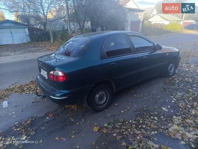 Зеленый Дэу Ланос, объемом двигателя 1.5 л и пробегом 166 тыс. км за 2500 $, фото 5 на Automoto.ua