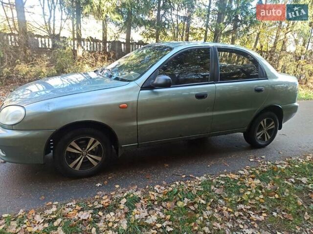 Дэу Ланос 2008 в Ивано-Франковске на Automoto.ua Зеленый Дэу Ланос, объемом двигателя 1.5 л и пробегом 196 тыс. км за 1450 $, фото 6 на Automoto.ua