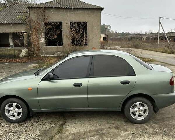 Зеленый Дэу Ланос, объемом двигателя 1.5 л и пробегом 288 тыс. км за 2200 $, фото 5 на Automoto.ua