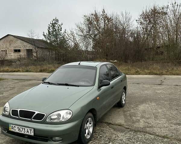 Зеленый Дэу Ланос, объемом двигателя 1.5 л и пробегом 288 тыс. км за 2200 $, фото 7 на Automoto.ua