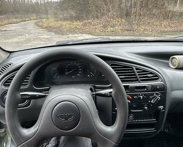 Зеленый Дэу Ланос, объемом двигателя 1.5 л и пробегом 288 тыс. км за 2200 $, фото 8 на Automoto.ua