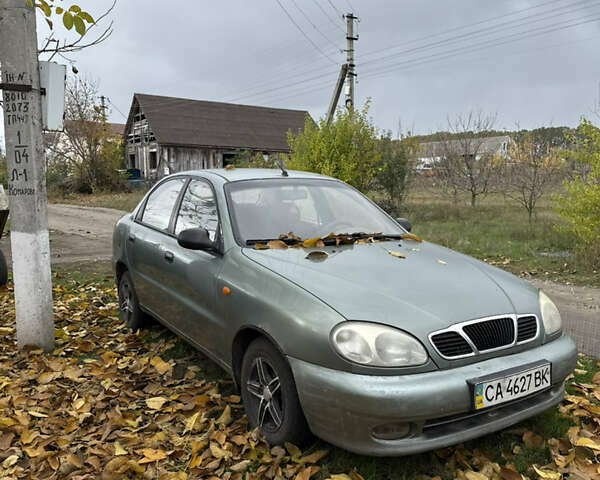 Зеленый Дэу Ланос, объемом двигателя 1.5 л и пробегом 200 тыс. км за 1800 $, фото 2 на Automoto.ua