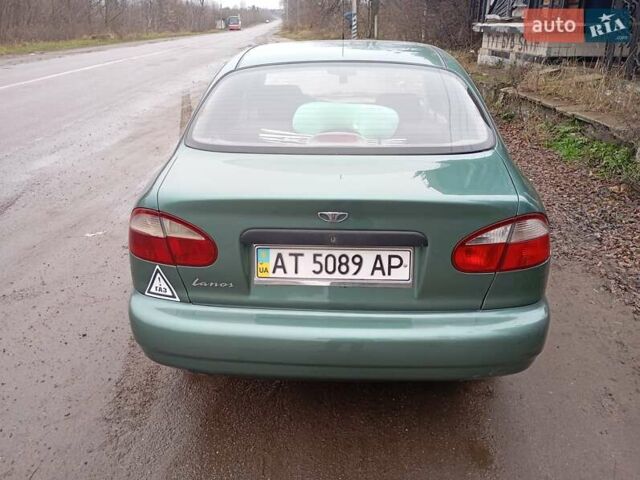 Зеленый Дэу Ланос, объемом двигателя 1.5 л и пробегом 123 тыс. км за 2755 $, фото 3 на Automoto.ua