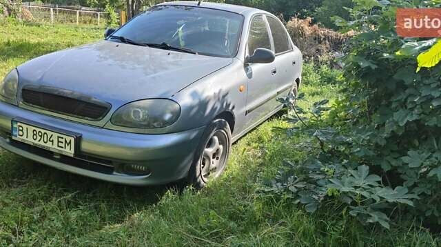 Зеленый Дэу Ланос, объемом двигателя 1.5 л и пробегом 200 тыс. км за 2700 $, фото 2 на Automoto.ua