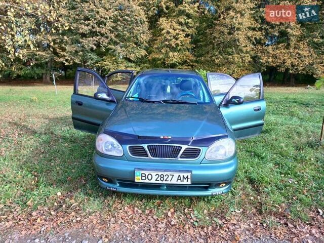 Зеленый Дэу Ланос, объемом двигателя 1.5 л и пробегом 191 тыс. км за 2700 $, фото 6 на Automoto.ua