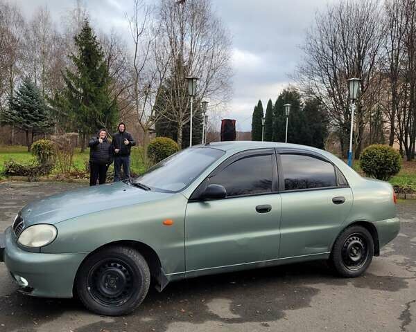 Зеленый Дэу Ланос, объемом двигателя 1.5 л и пробегом 171 тыс. км за 2300 $, фото 4 на Automoto.ua