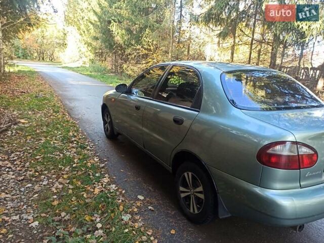 Дэу Ланос 2008 в Ивано-Франковске на Automoto.ua Зеленый Дэу Ланос, объемом двигателя 1.5 л и пробегом 196 тыс. км за 1450 $, фото 4 на Automoto.ua