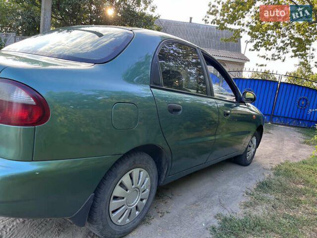 Дэу Ланос 2008 в Киеве на Automoto.ua Зеленый Дэу Ланос, объемом двигателя 1.5 л и пробегом 340 тыс. км за 2100 $, фото 2 на Automoto.ua