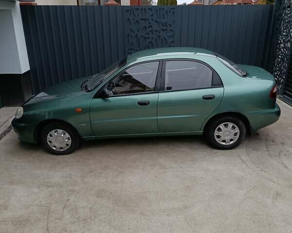 Зеленый Дэу Ланос, объемом двигателя 1.5 л и пробегом 241 тыс. км за 3000 $, фото 9 на Automoto.ua