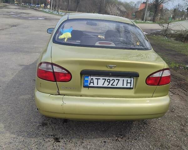 Зеленый Дэу Ланос, объемом двигателя 1.5 л и пробегом 160 тыс. км за 1800 $, фото 7 на Automoto.ua
