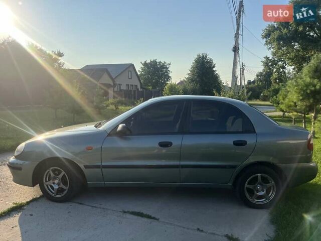 Зеленый Дэу Ланос, объемом двигателя 1.6 л и пробегом 244 тыс. км за 3399 $, фото 4 на Automoto.ua