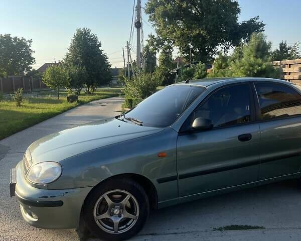 Зеленый Дэу Ланос, объемом двигателя 1.6 л и пробегом 244 тыс. км за 3399 $, фото 5 на Automoto.ua