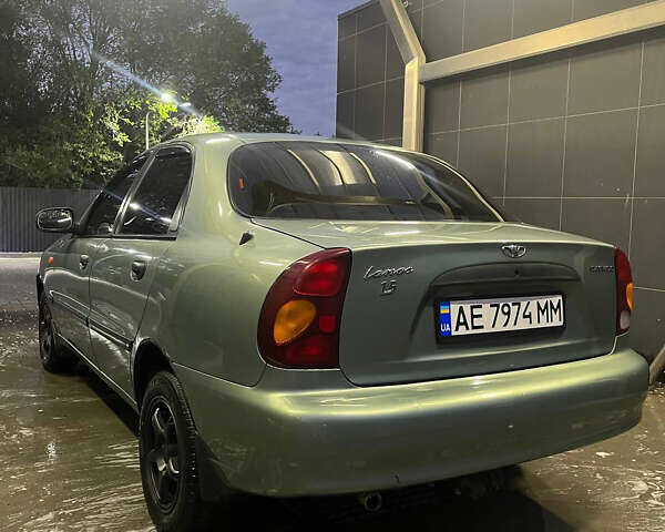 Зеленый Дэу Ланос, объемом двигателя 1.5 л и пробегом 132 тыс. км за 3600 $, фото 3 на Automoto.ua