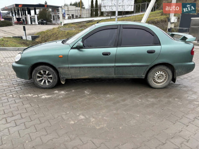 Зеленый Дэу Ланос, объемом двигателя 1.39 л и пробегом 110 тыс. км за 1550 $, фото 1 на Automoto.ua