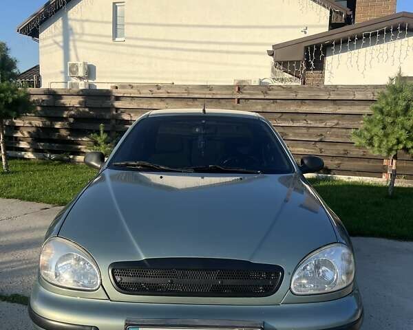 Зеленый Дэу Ланос, объемом двигателя 1.6 л и пробегом 244 тыс. км за 3399 $, фото 1 на Automoto.ua