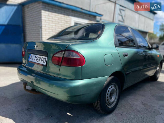 Зеленый Дэу Ланос, объемом двигателя 1.5 л и пробегом 172 тыс. км за 1600 $, фото 6 на Automoto.ua