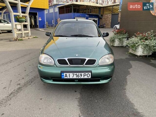 Зеленый Дэу Ланос, объемом двигателя 1.5 л и пробегом 172 тыс. км за 2350 $, фото 2 на Automoto.ua