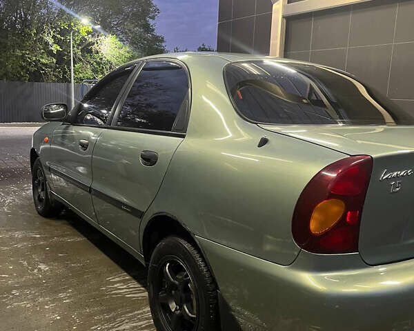 Зеленый Дэу Ланос, объемом двигателя 1.5 л и пробегом 132 тыс. км за 3600 $, фото 4 на Automoto.ua