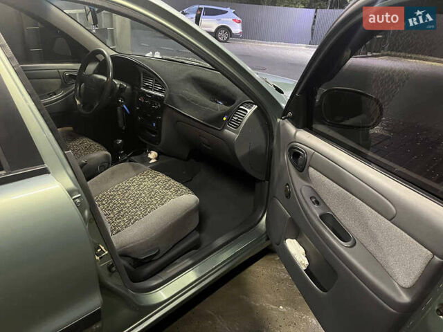 Зеленый Дэу Ланос, объемом двигателя 1.5 л и пробегом 132 тыс. км за 3600 $, фото 13 на Automoto.ua