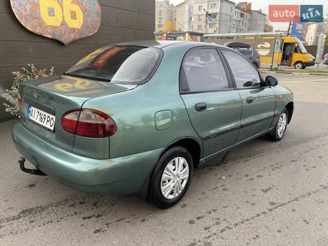 Зеленый Дэу Ланос, объемом двигателя 1.5 л и пробегом 172 тыс. км за 2350 $, фото 4 на Automoto.ua