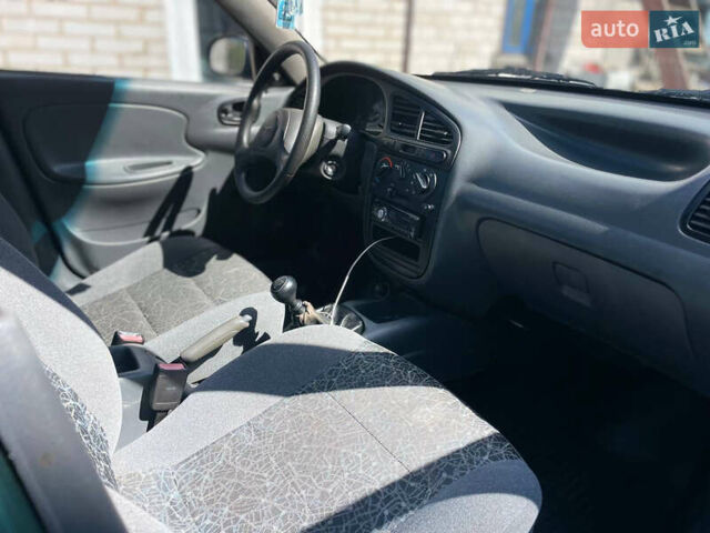 Зеленый Дэу Ланос, объемом двигателя 1.5 л и пробегом 172 тыс. км за 1600 $, фото 1 на Automoto.ua