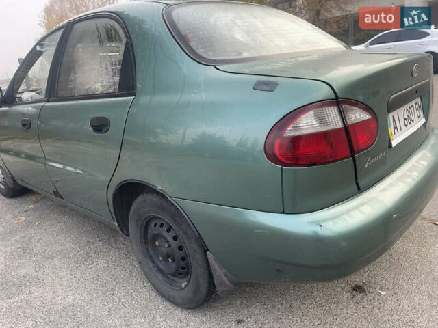 Зеленый Дэу Ланос, объемом двигателя 1.5 л и пробегом 93 тыс. км за 2500 $, фото 5 на Automoto.ua