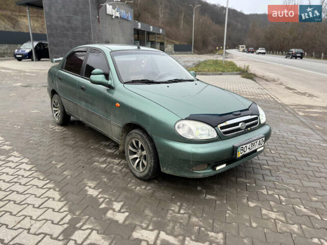 Зеленый Дэу Ланос, объемом двигателя 1.39 л и пробегом 110 тыс. км за 1550 $, фото 6 на Automoto.ua