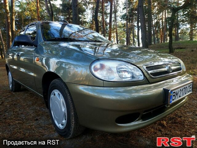 Зеленый Дэу Ланос, объемом двигателя 1.5 л и пробегом 151 тыс. км за 2900 $, фото 1 на Automoto.ua