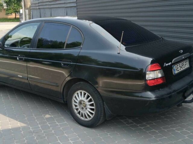 Черный Дэу Леганза, объемом двигателя 2.2 л и пробегом 200 тыс. км за 2000 $, фото 2 на Automoto.ua