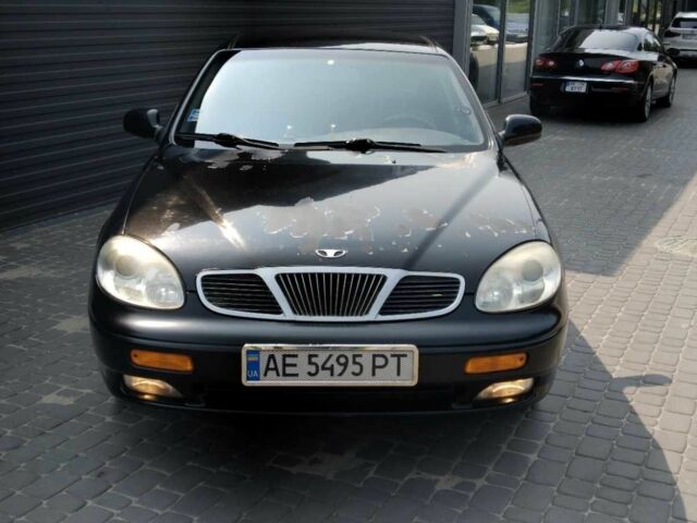 Черный Дэу Леганза, объемом двигателя 2.2 л и пробегом 200 тыс. км за 2000 $, фото 1 на Automoto.ua